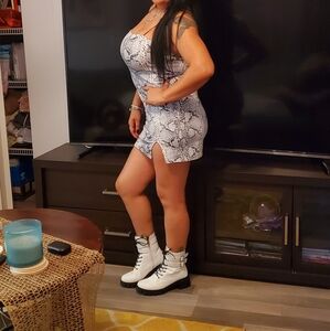 Animal print dress Forever 21 size Medium